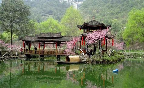  The Peach Blossom Spring – A Timeless Tale of Serenity and Isolation Hidden in Plain Sight!